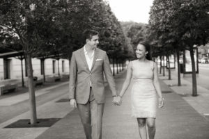 Engagement session in Manhattan at the Met Museum and Columbia University. Photos by Kelly Kollar Photography.