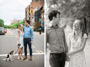 Engagement session in park slope and dumbo, Brooklyn.