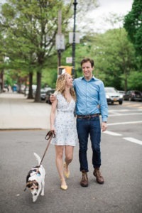 Engagement session in park slope and dumbo, Brooklyn.