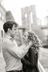 Engagement session in park slope and dumbo, Brooklyn.