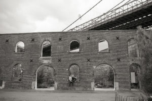 Engagement session in park slope and dumbo, Brooklyn.