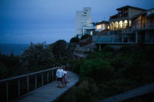 Engagement photos in Vaucluse in Sydney, Australia. Photos by Kelly Kollar Photography.