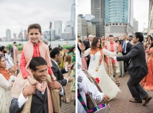 Hindu wedding at the Hyatt Jersey City. Photos by Kelly Kollar Photography.