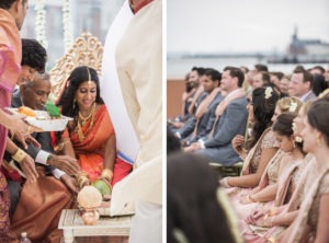 Hindu wedding at the Hyatt Jersey City. Photos by Kelly Kollar Photography.