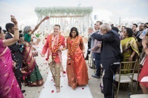 Hindu wedding at the Hyatt Jersey City. Photos by Kelly Kollar Photography.