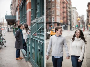 Engagement session in Soho, Manhattan by Kelly Kollar Photography