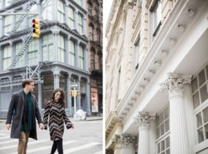 Engagement session in Soho, Manhattan by Kelly Kollar Photography
