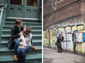 Engagement session in Soho, Manhattan by Kelly Kollar Photography