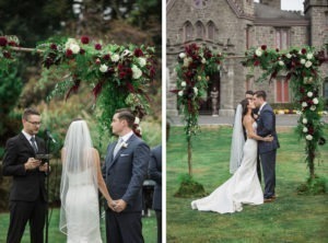 Wedding at Whitby Castle. Photos by Kelly Kollar Photography.