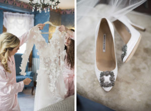 Winter wedding in Stone Harbor, New Jersey.