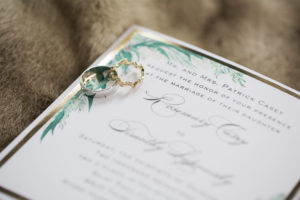 Winter wedding in Stone Harbor, New Jersey.