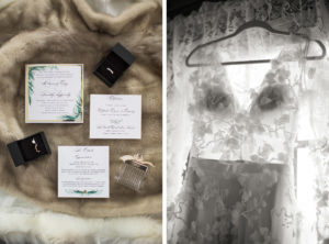 Winter wedding in Stone Harbor, New Jersey.