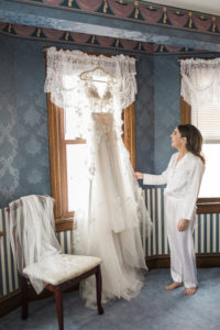 Winter wedding in Stone Harbor, New Jersey.