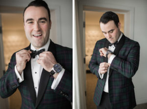 Winter wedding in Stone Harbor, New Jersey.
