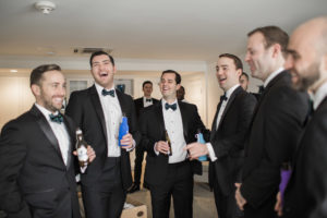 Winter wedding in Stone Harbor, New Jersey.