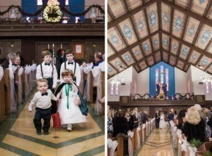 Winter wedding in Stone Harbor, New Jersey.