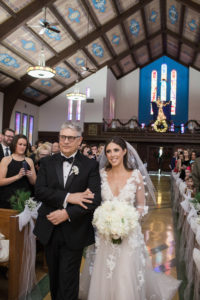 Winter wedding in Stone Harbor, New Jersey.