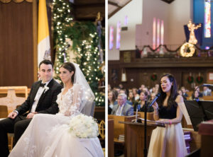 Winter wedding in Stone Harbor, New Jersey.