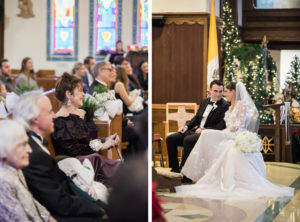 Winter wedding in Stone Harbor, New Jersey.