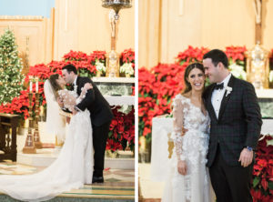 Winter wedding in Stone Harbor, New Jersey.