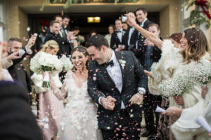 Winter wedding in Stone Harbor, New Jersey.