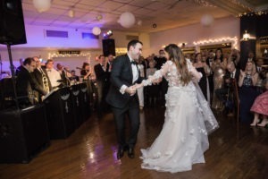 Winter wedding in Stone Harbor, New Jersey.