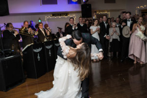 Winter wedding in Stone Harbor, New Jersey.