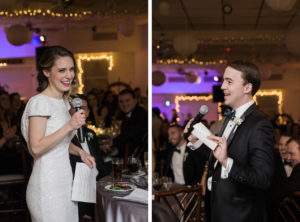 Winter wedding in Stone Harbor, New Jersey.