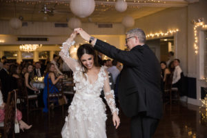Winter wedding in Stone Harbor, New Jersey.