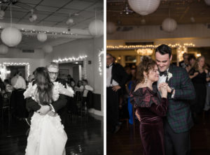 Winter wedding in Stone Harbor, New Jersey.
