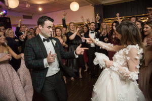 Winter wedding in Stone Harbor, New Jersey.