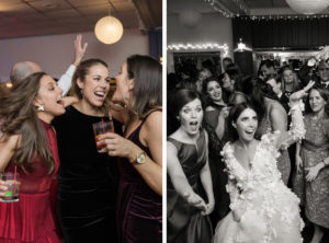 Winter wedding in Stone Harbor, New Jersey.