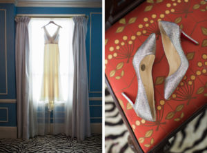 Wedding in San Francisco with photos in Baker Beach and the Haight Ashbury.