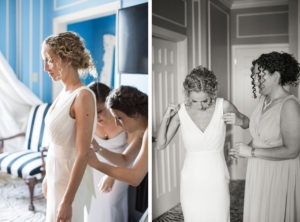 Wedding in San Francisco with photos in Baker Beach and the Haight Ashbury.