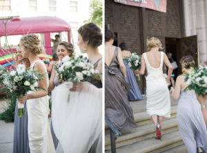 Wedding in San Francisco with photos in Baker Beach and the Haight Ashbury.