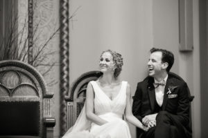 Wedding in San Francisco with photos in Baker Beach and the Haight Ashbury.