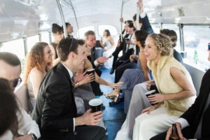 Wedding in San Francisco with photos in Baker Beach and the Haight Ashbury.
