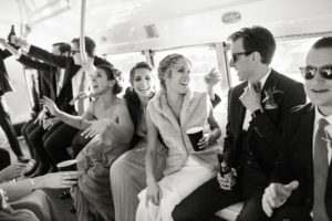 Wedding in San Francisco with photos in Baker Beach and the Haight Ashbury.