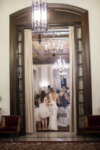 Wedding in San Francisco with photos in Baker Beach and the Haight Ashbury.