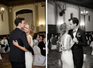 Wedding in San Francisco with photos in Baker Beach and the Haight Ashbury.