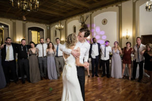 Wedding in San Francisco with photos in Baker Beach and the Haight Ashbury.