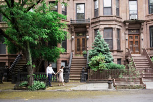 Engagement in Park Slope and Brooklyn Bridge, Brooklyn.