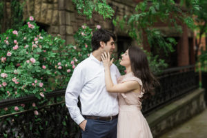 Engagement in Park Slope and Brooklyn Bridge, Brooklyn.