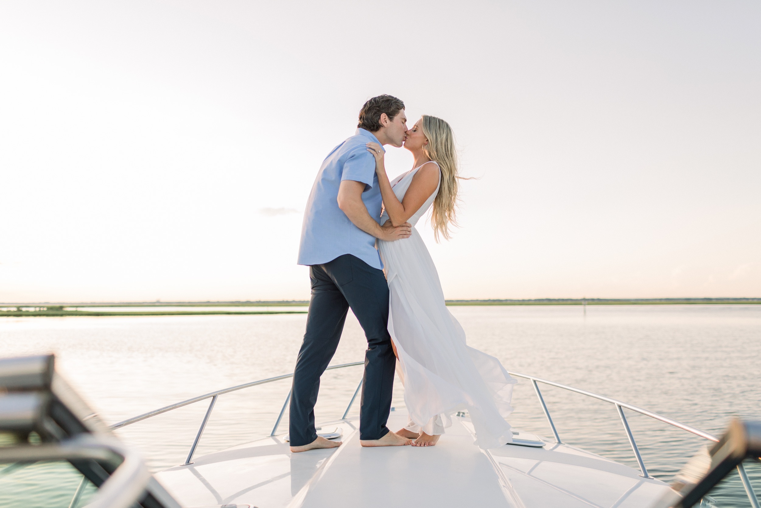 Long Island Boat Engagement