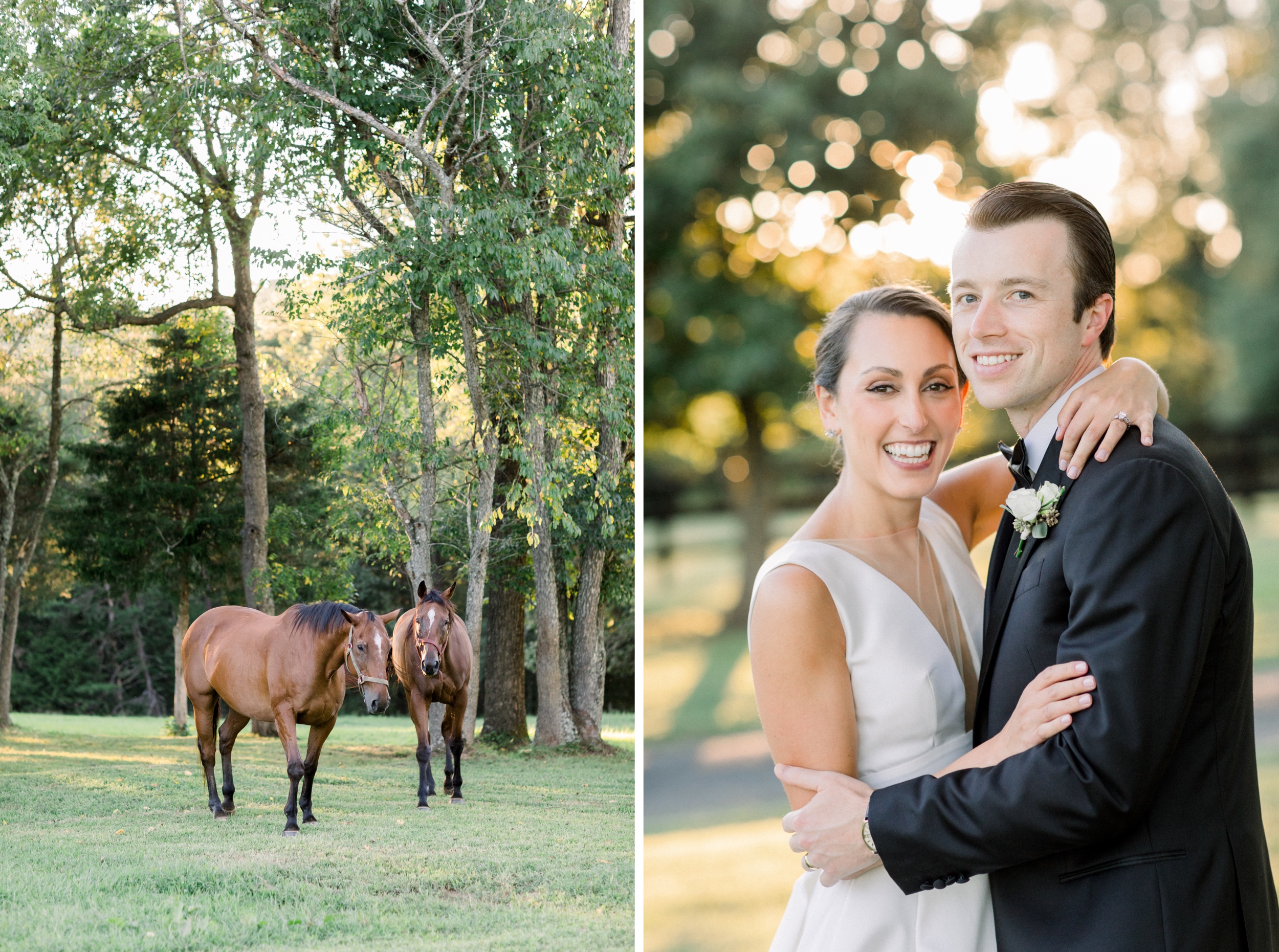 Charlottesville Virginia Tented Farm Wedding